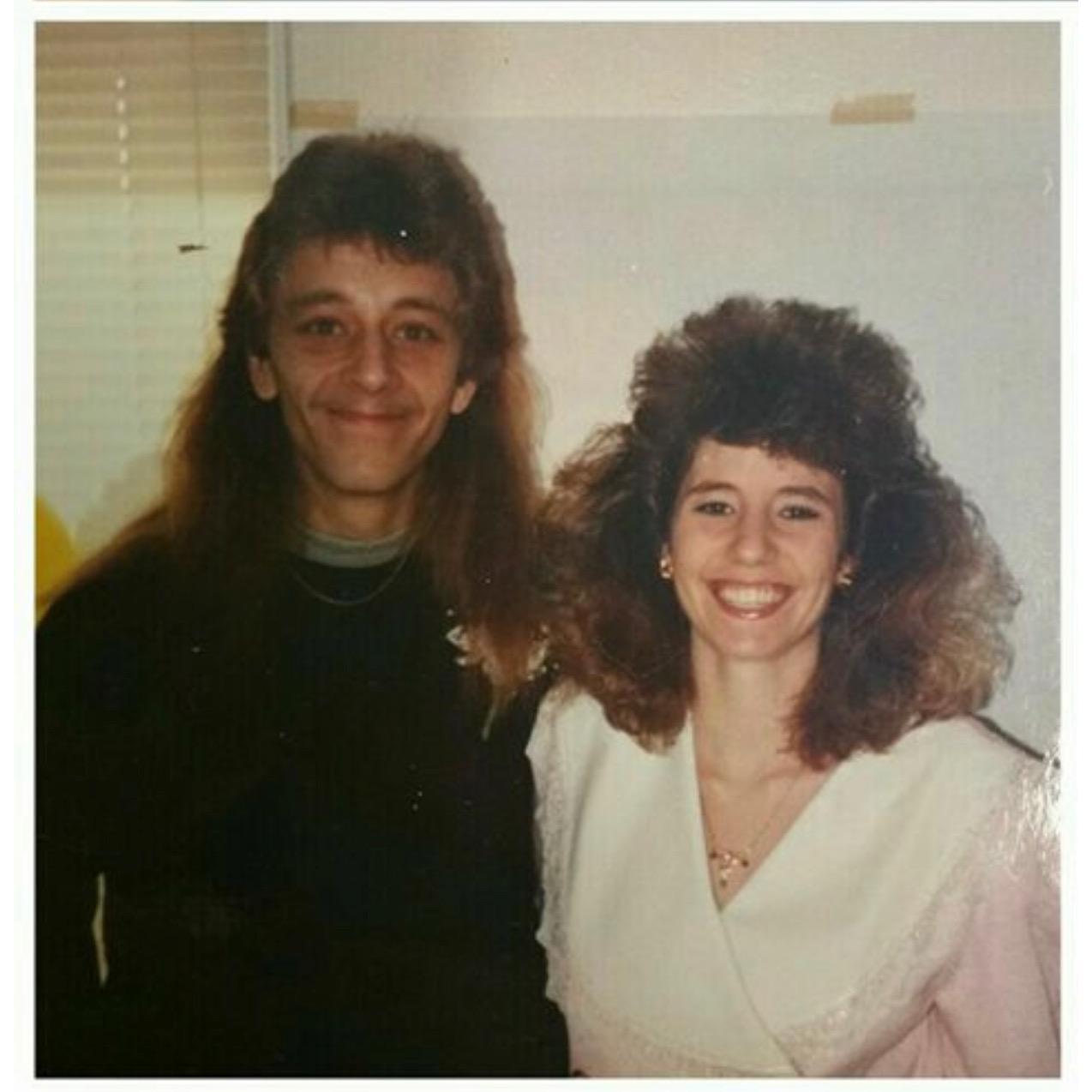 Parents of the Groom 
at ages 20 & 23.
Robin & Johnny Newman!