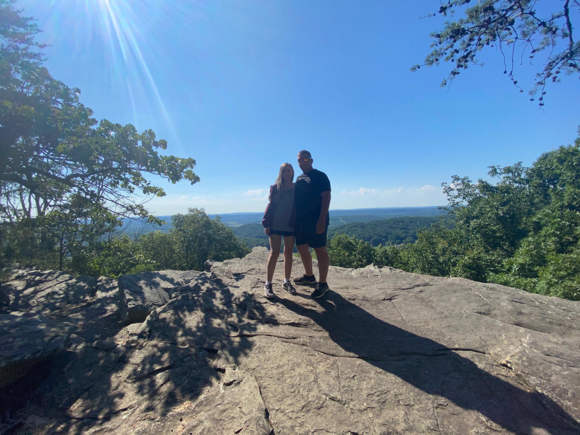 Hiking in Palisades Park