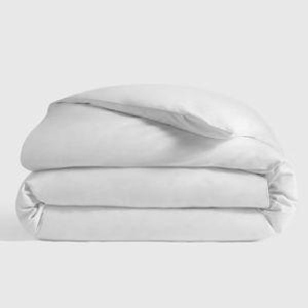 Classic Organic Percale Duvet Cover - Full/Queen