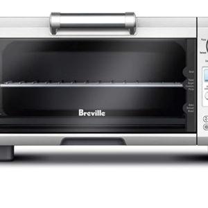Breville Mini Smart Countertop Oven and Toaster Oven, Small, Brushed Stainless Steel