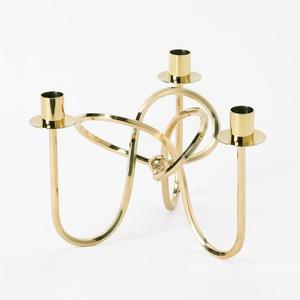 Svenskt Tenn Candle Holder The Knot of Friendship								Brass