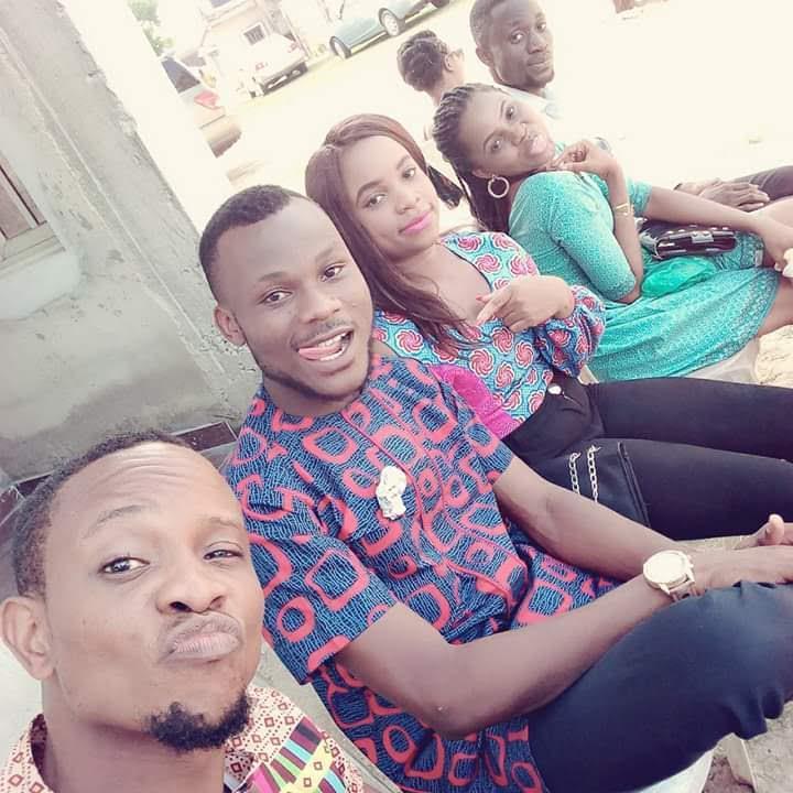 With friends at ID's Introduction Ceremony...