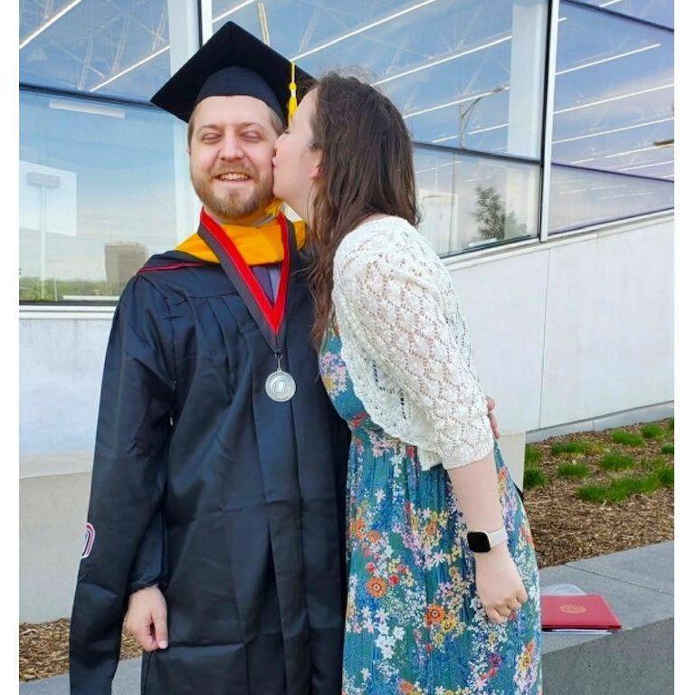 Zack's graduation from University of  Nebraska-Omaha!