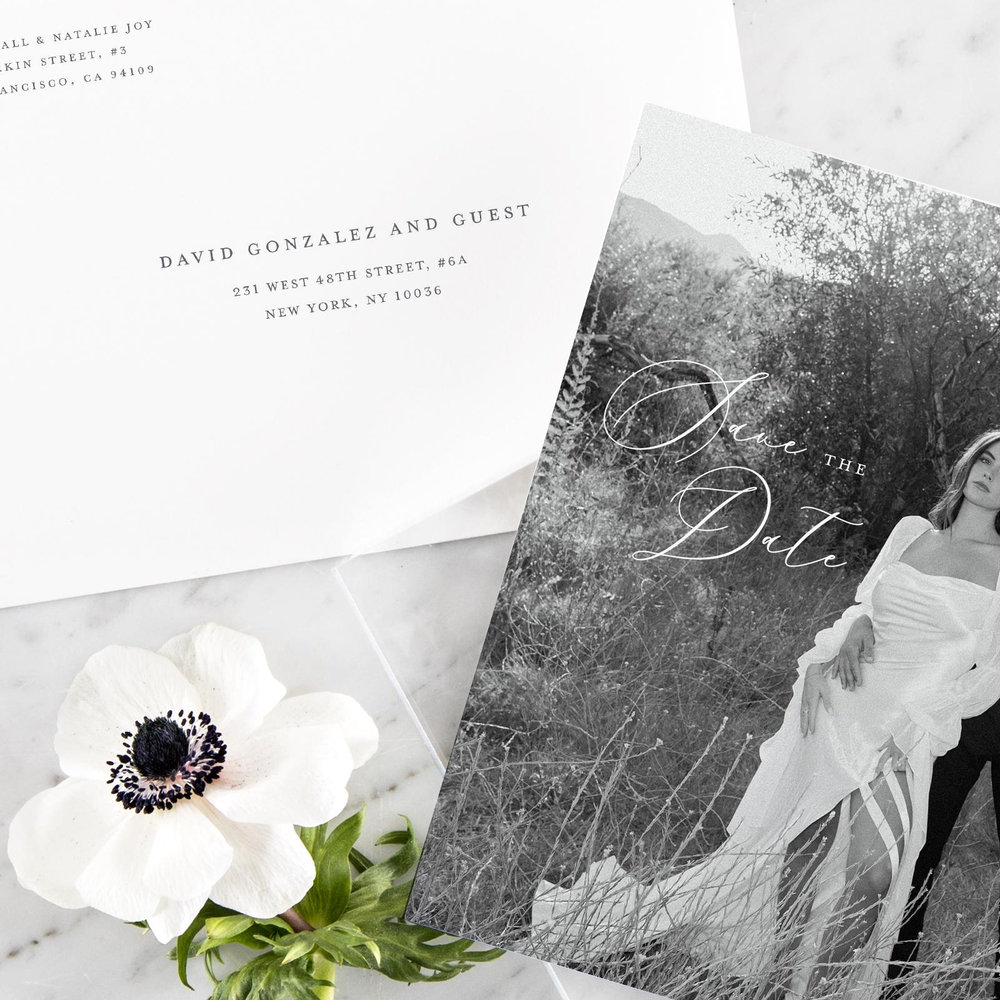 Seraphine Multiphoto | White | Zola Save The Dates