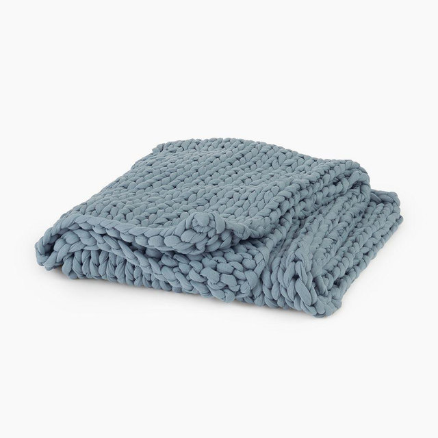 Bearaby Tencel Napper, 15LB, Blue Bell
