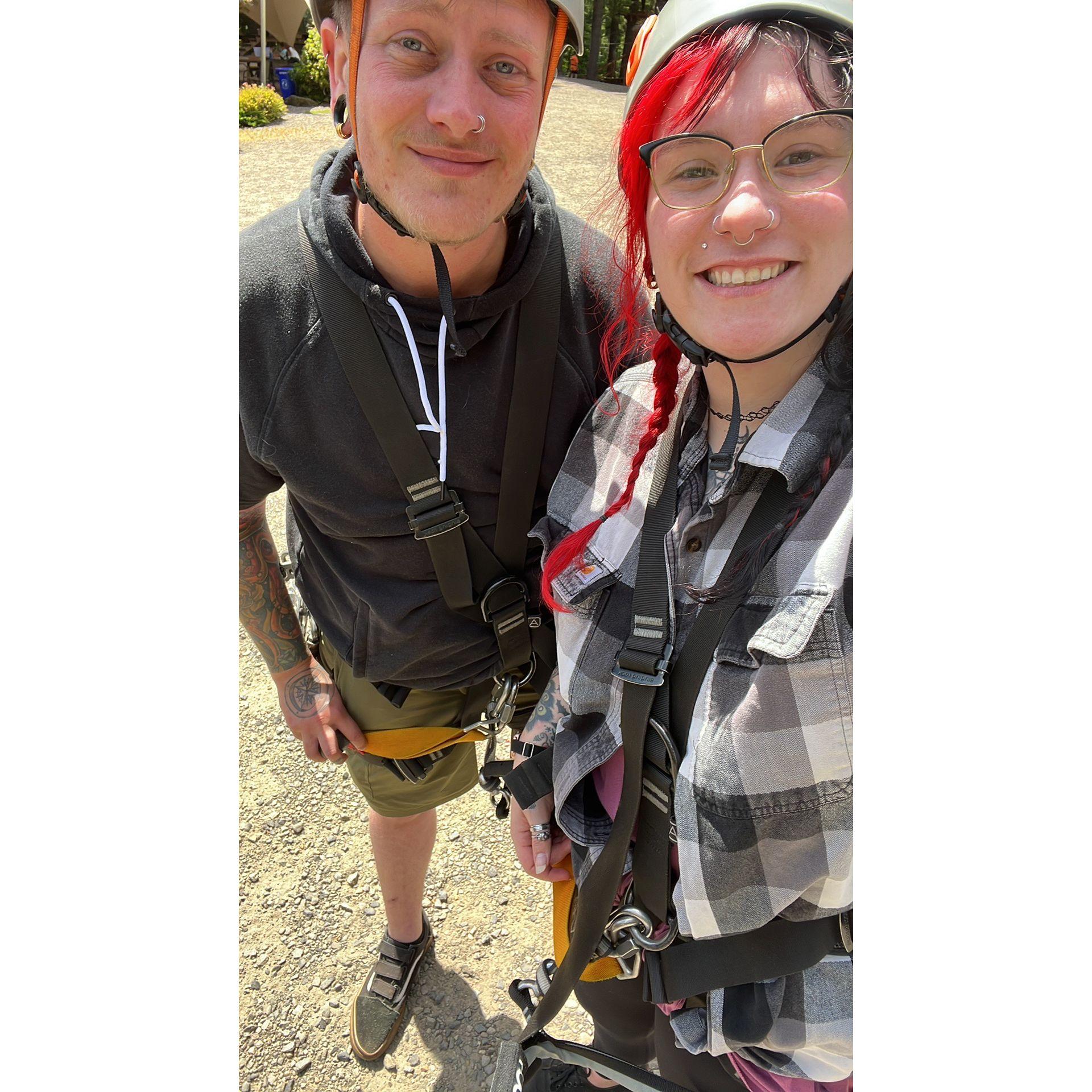 Adventures in ziplining