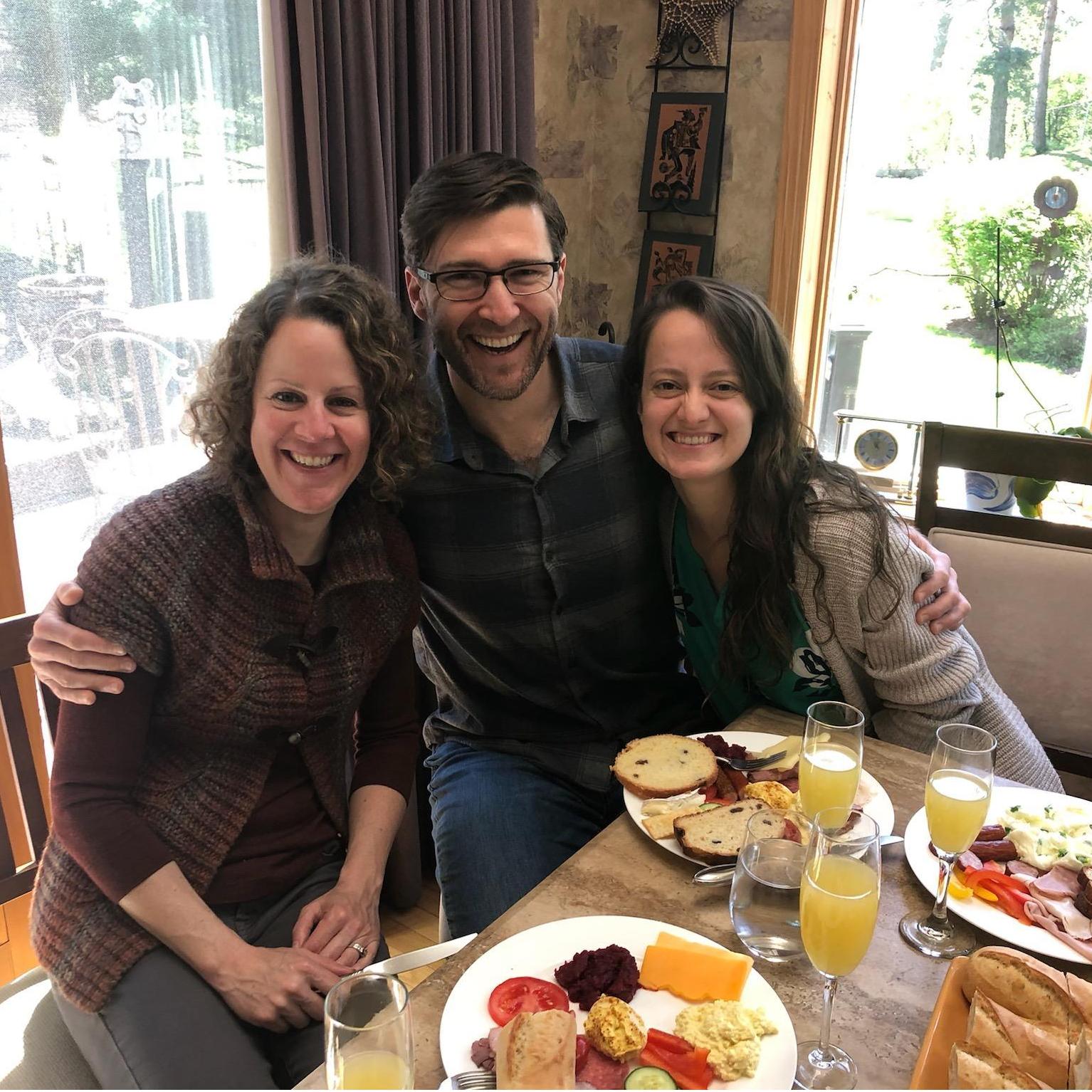 Adam's first Ukrainian Easter