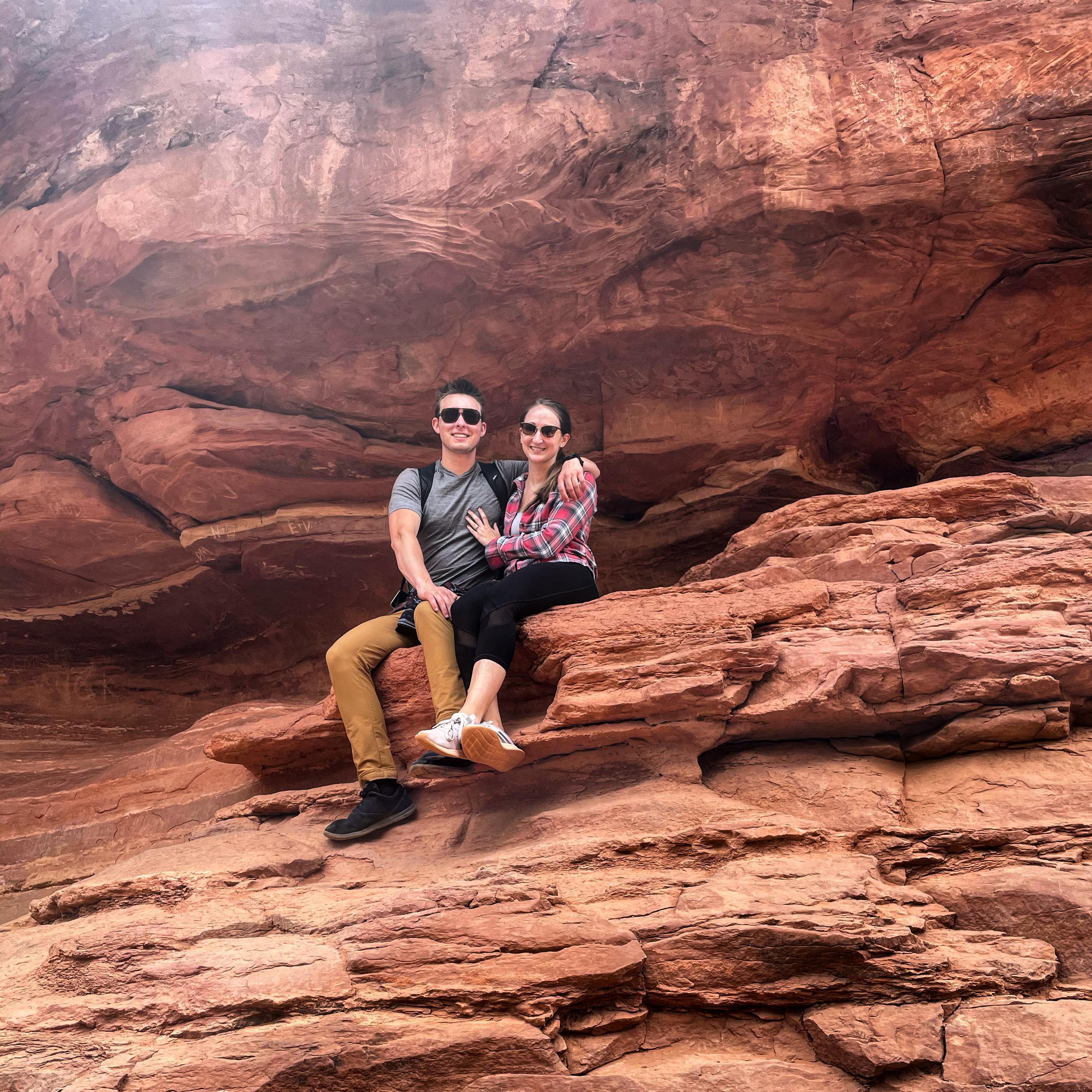 Right after he proposed!