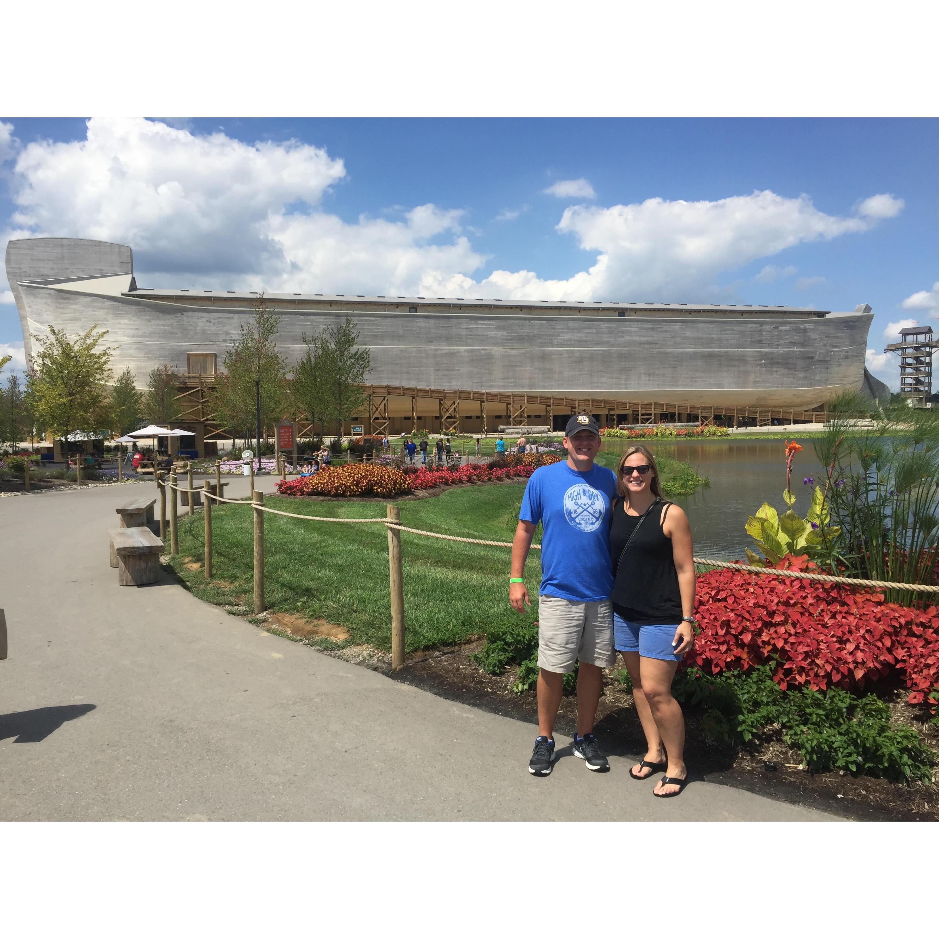 Life size replica of Noah's Ark. On our way to Nashville.