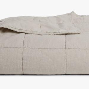 Linen Box Quilt in Bone