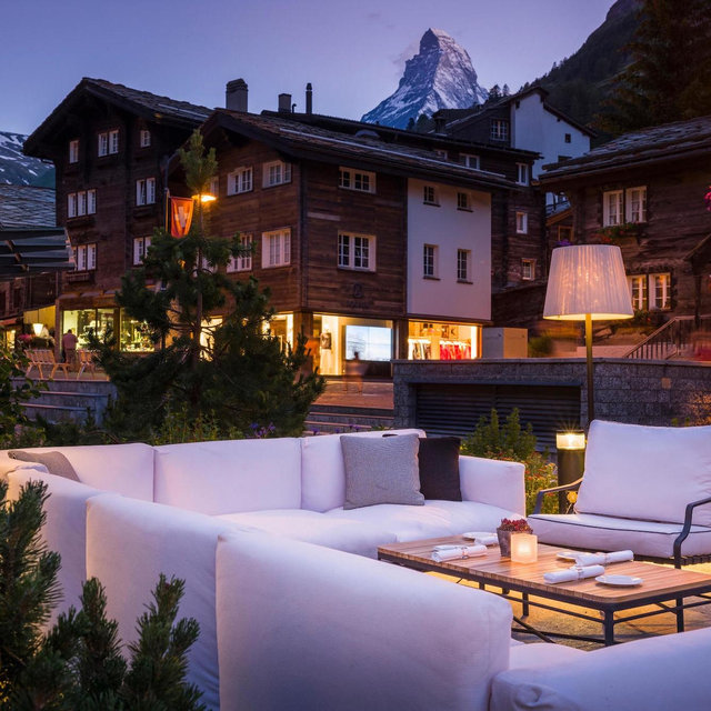 Dinner for two in Zermatt