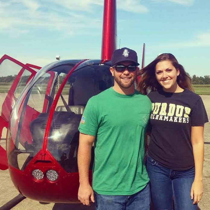 Will's first helicopter flight lesson!