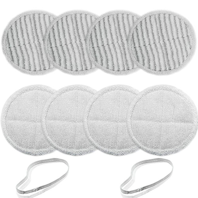 BIHARNT 2124,2039A,2307,23157,20391,20399 Replacement Mop Pads Compatible with Bissell Spinwave Mop(8 Pack)