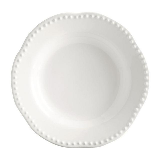Emma Salad Plate, Set of 4 - White