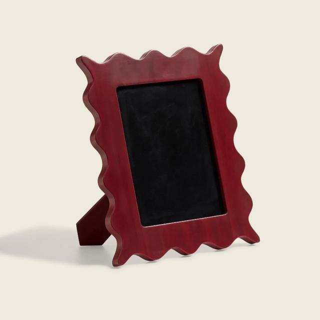Small Talasa Photo Frame 5x7" - Brushed Red