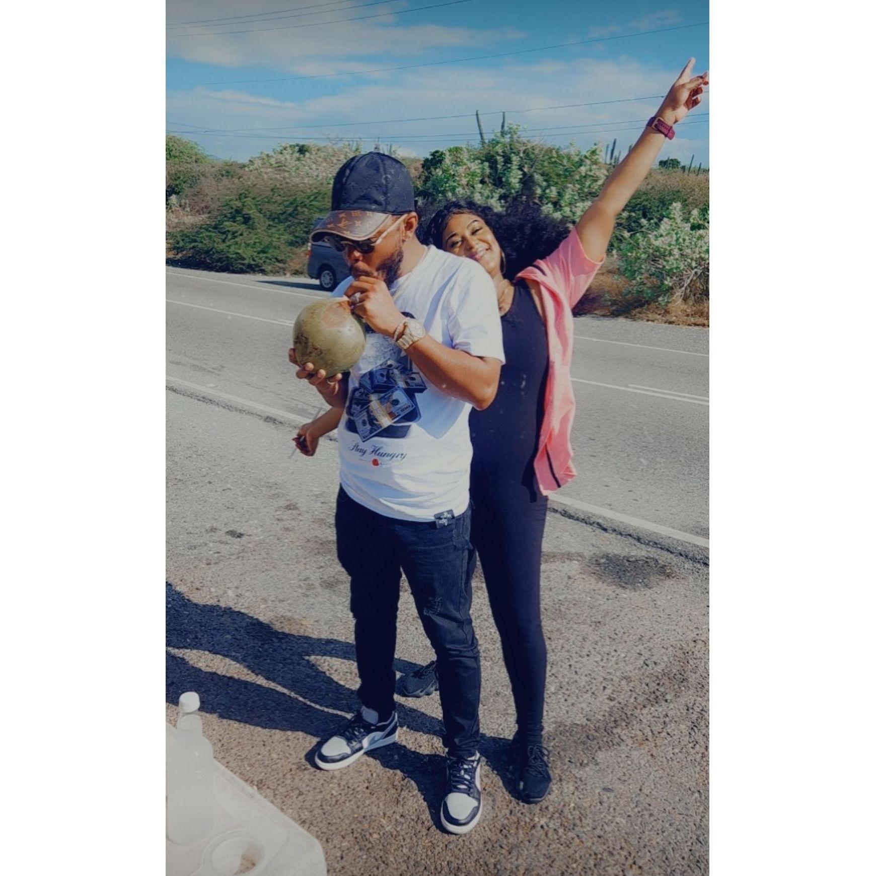 Our very first trip to Jamaica together!