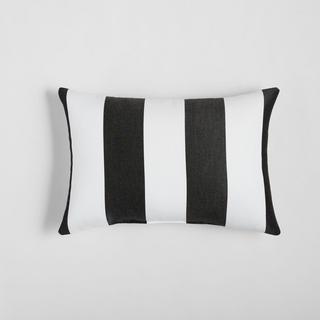 Sunbrella Stripe Outdoor Lumbar Pillow