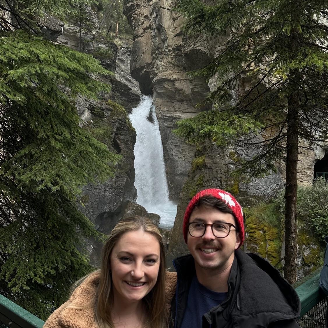 Johnson canyon falls