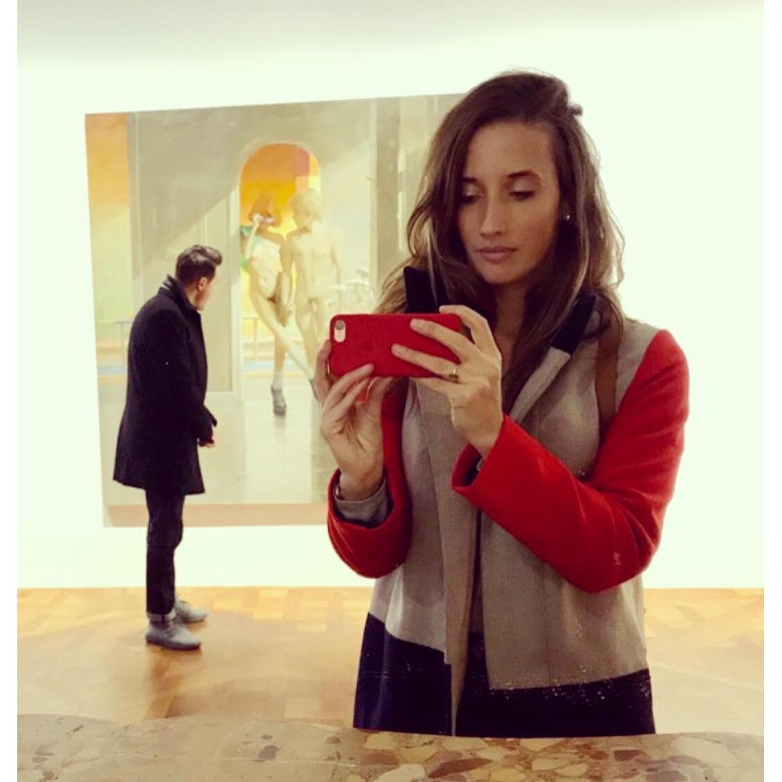 Seeing art together is our favorite!