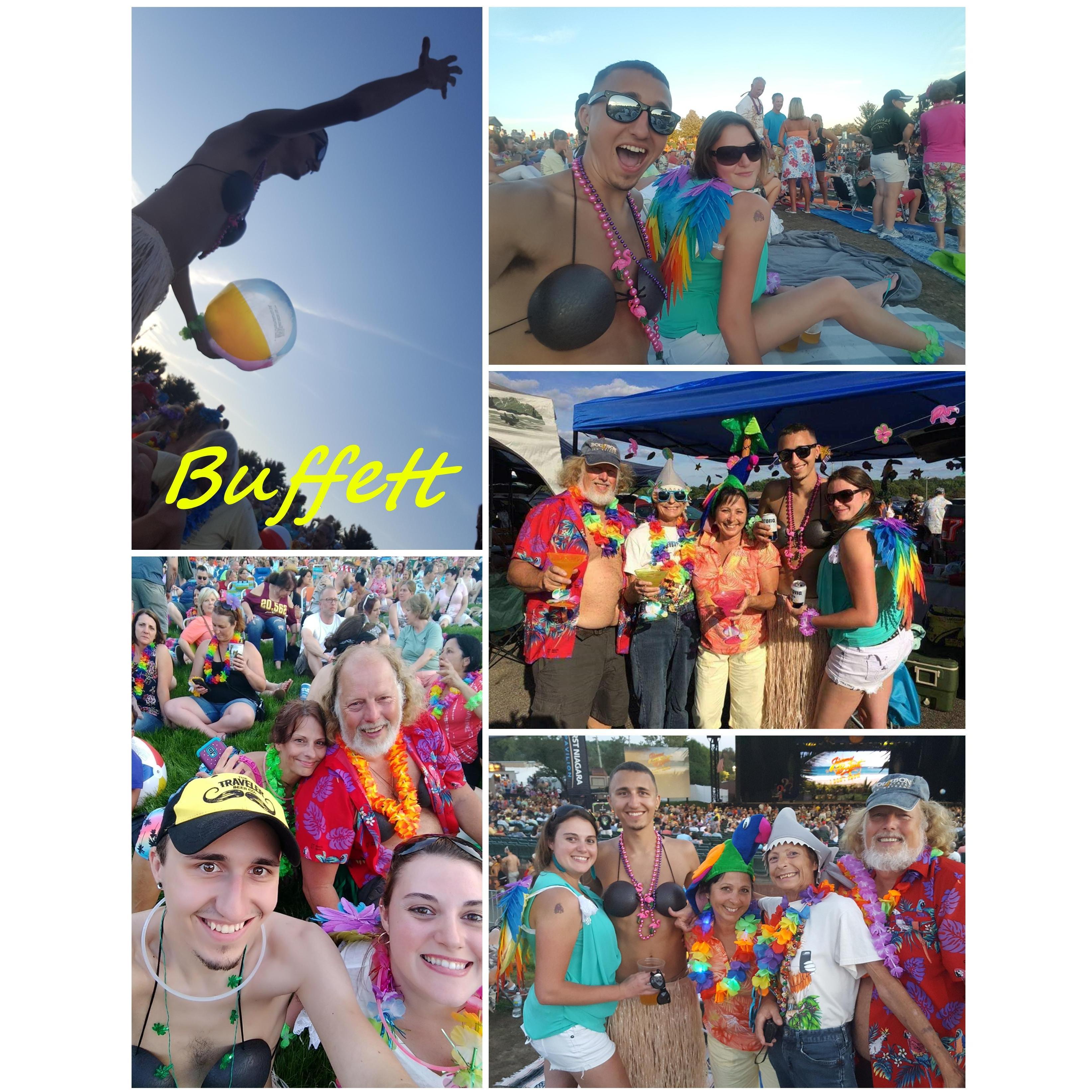Steven's Parrothead transformation was a success!