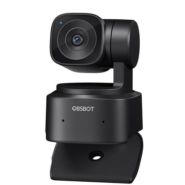 OBSBOT Tiny SE 1080P 100FPS Webcam for PC, AI Tracking PTZ Streaming Camera with 1/2.8" Sensor, Gesture Control, Dual ISO, Staggered HDR, Web Camera for Desktop Computer, Laptop, Meeting, Video Calls