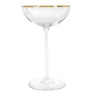 Olivia & Oliver Madison Gold Cocktail Glasses (Set of 4)