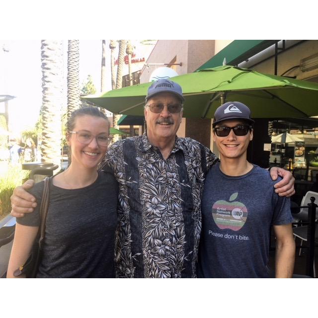 With Mark's Dad, Mike