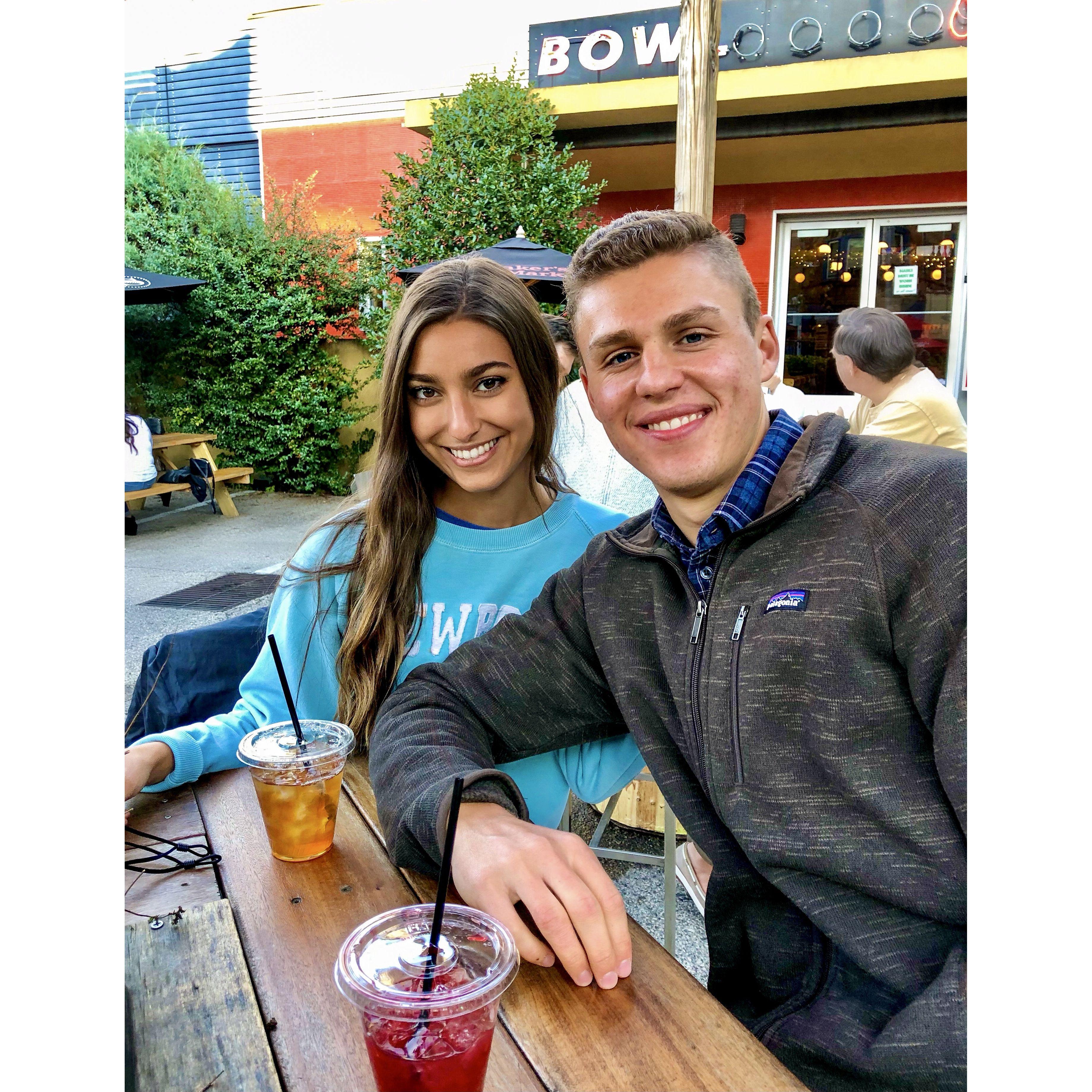 First time together after six months apart during the pandemic 10.17.2020