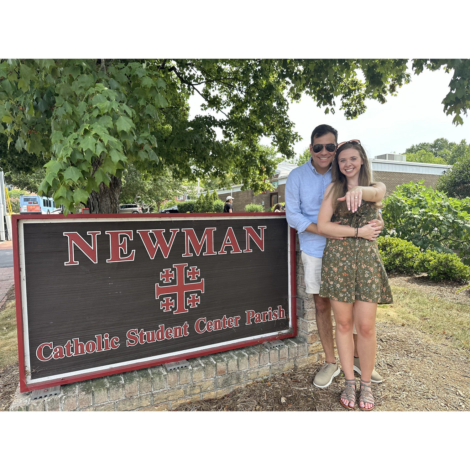 Saying "thank you" to Newman for bringing us together!