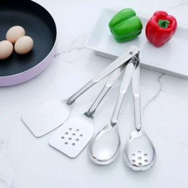 Mainstays Stainless Steel 4-Piece Kitchen Utensil Set