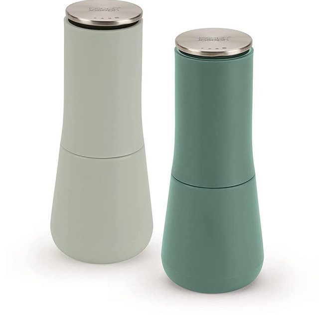 Joseph Joseph Milltop Set-Editions (Sage) Salt & Pepper Mill