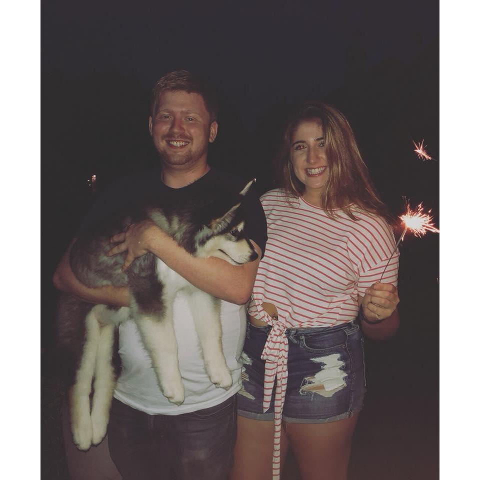 First 4th of July with baby Maya!!
