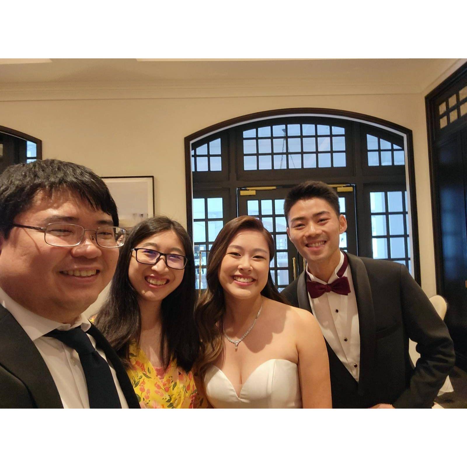 Tiffany and Kelvin's wedding in Singapore, November 2023
