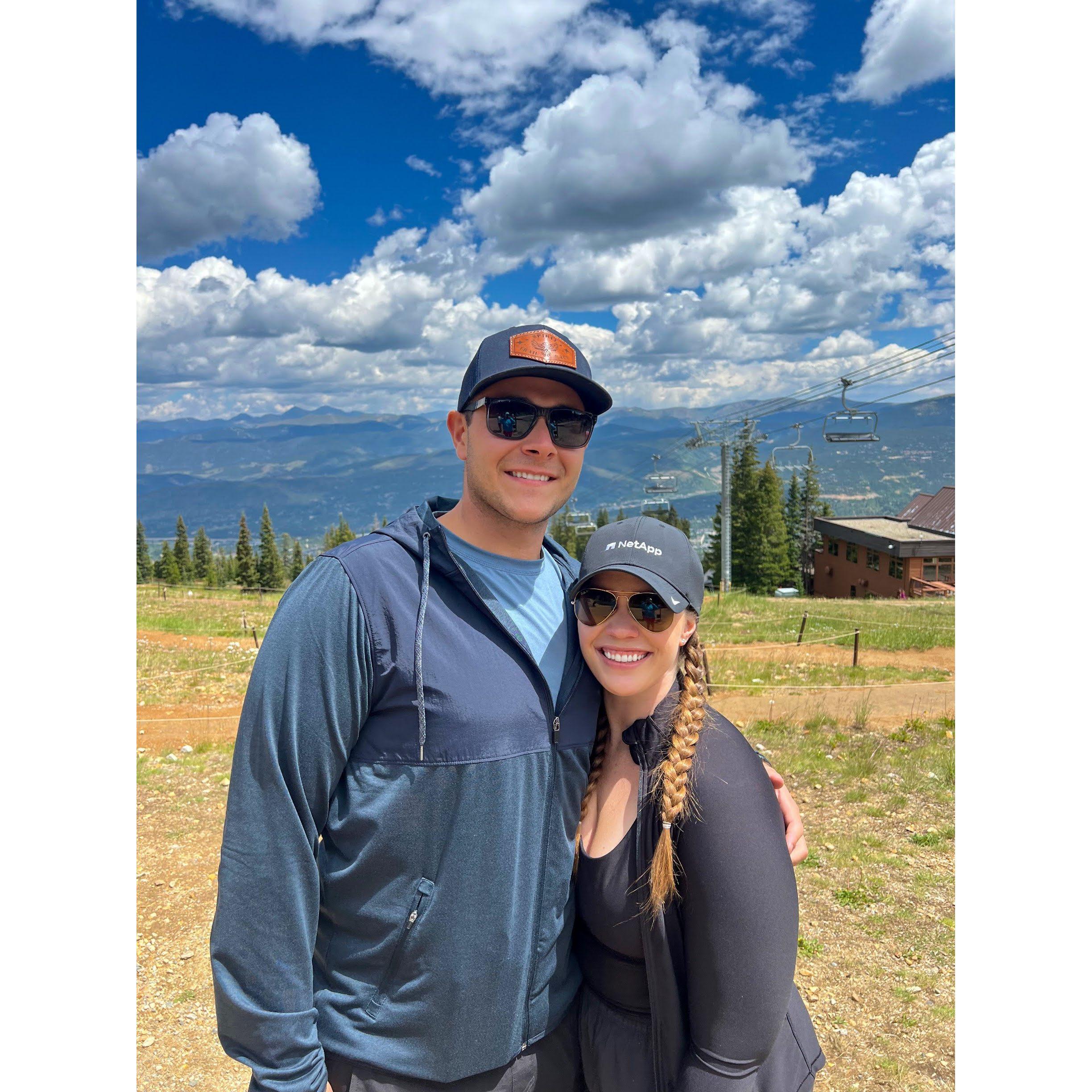 8/10/24 | Breckenridge looks different with no snow! Taking ski lifts in the summer is a joy I found in '24, and I do highly recommend it! (unlike hiking to the top)