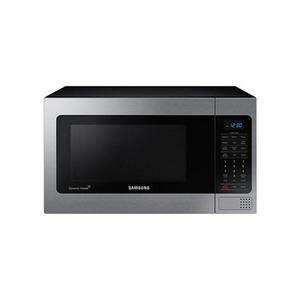 Samsung 1.1 cu ft Counter-Top Microwave with Ceramic Enamel Interior, Stainless Steel
