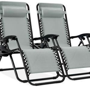 Adjustable Steel Mesh Zero Gravity Lounge Chair: Stardew