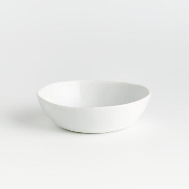 Mercer White Porcelain Mini Bowls, Set of 8