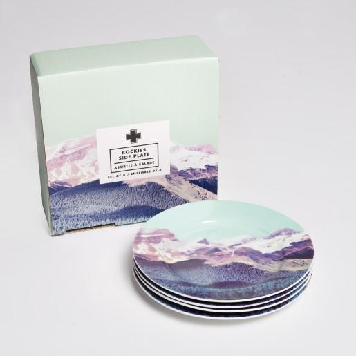 Rockies Side Plates (Set of 4)
