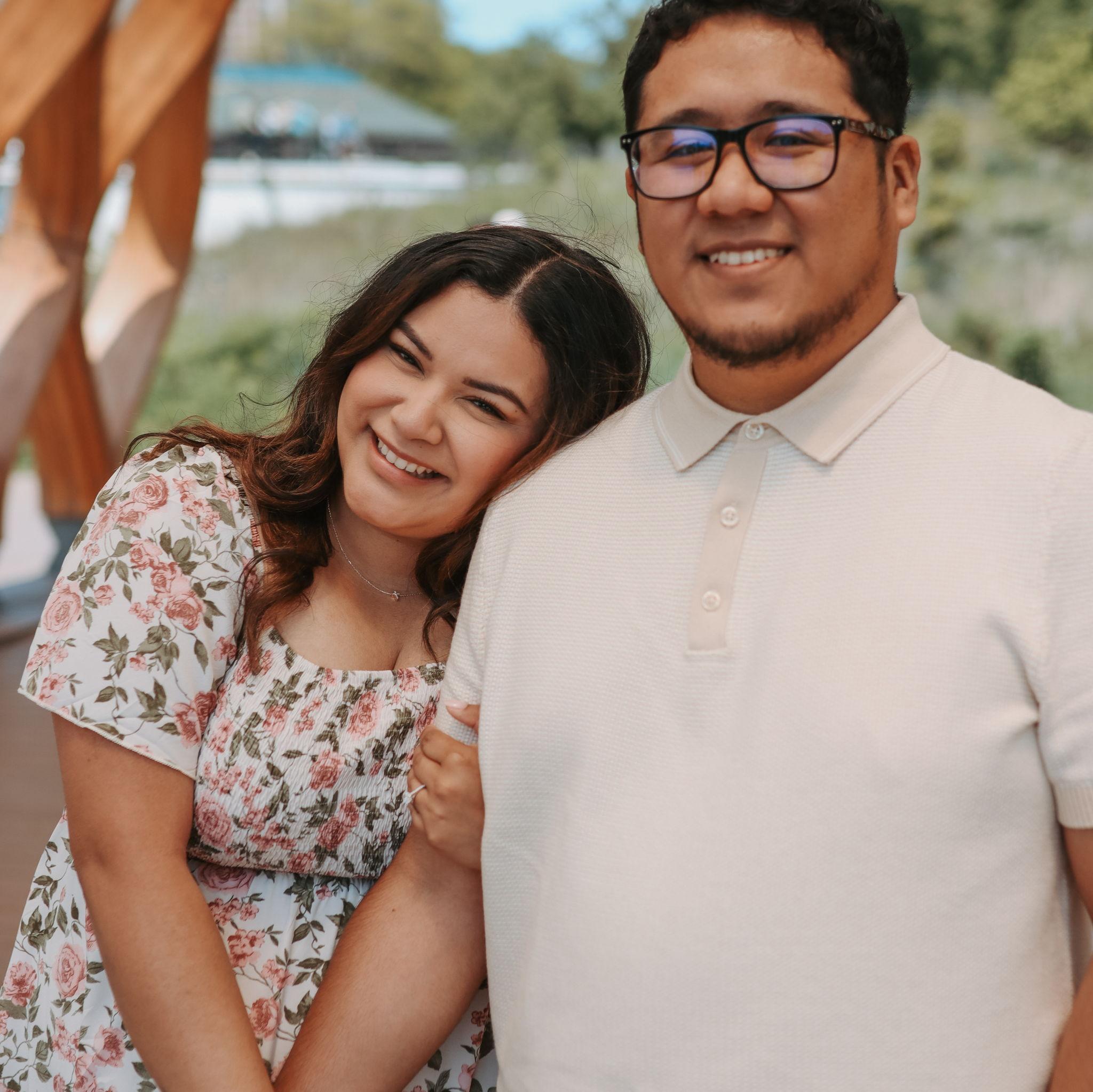 The day she said YES!