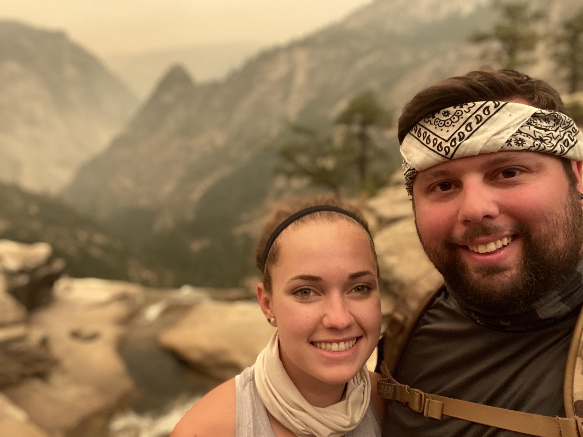 Yosemite National Park hike.