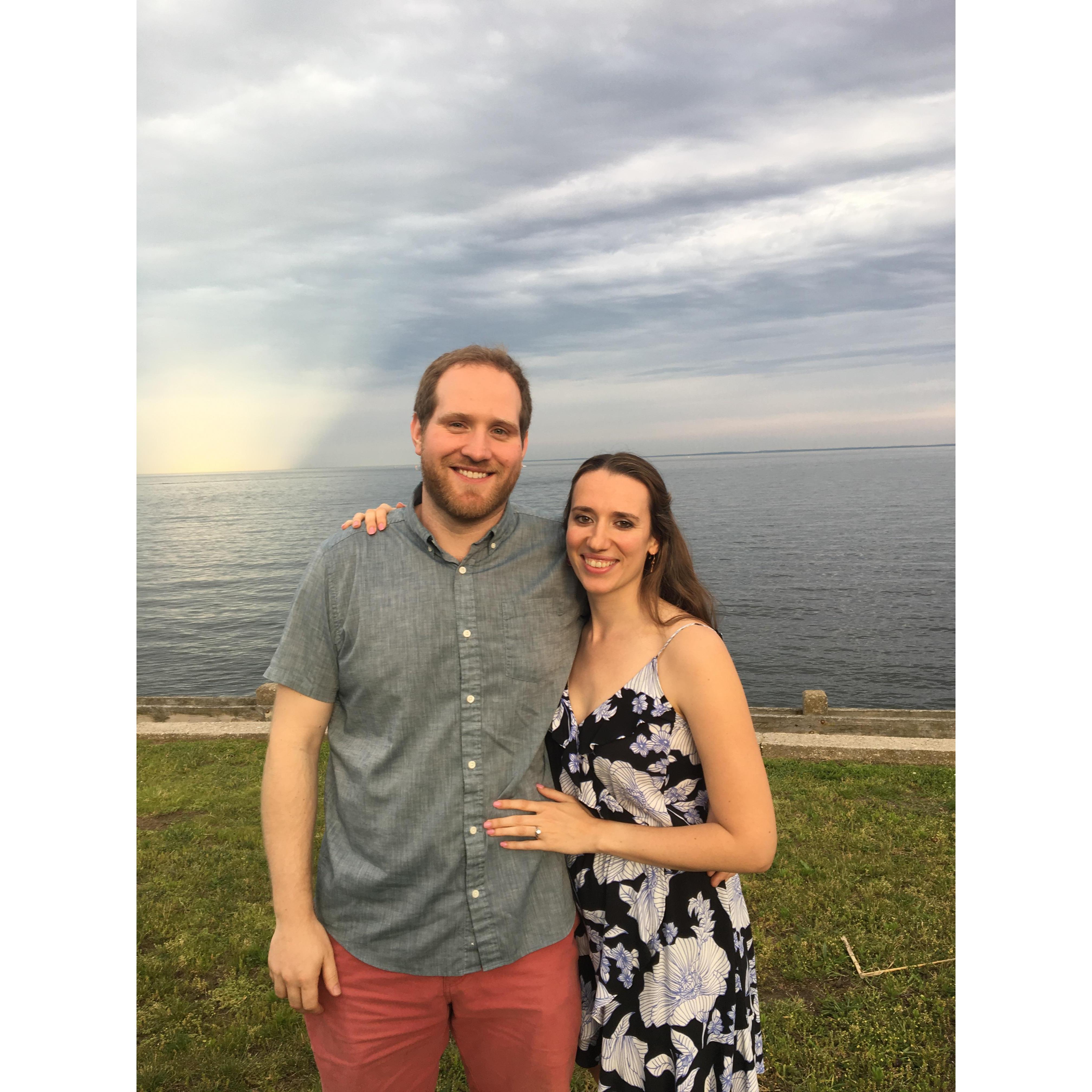 We got engaged!