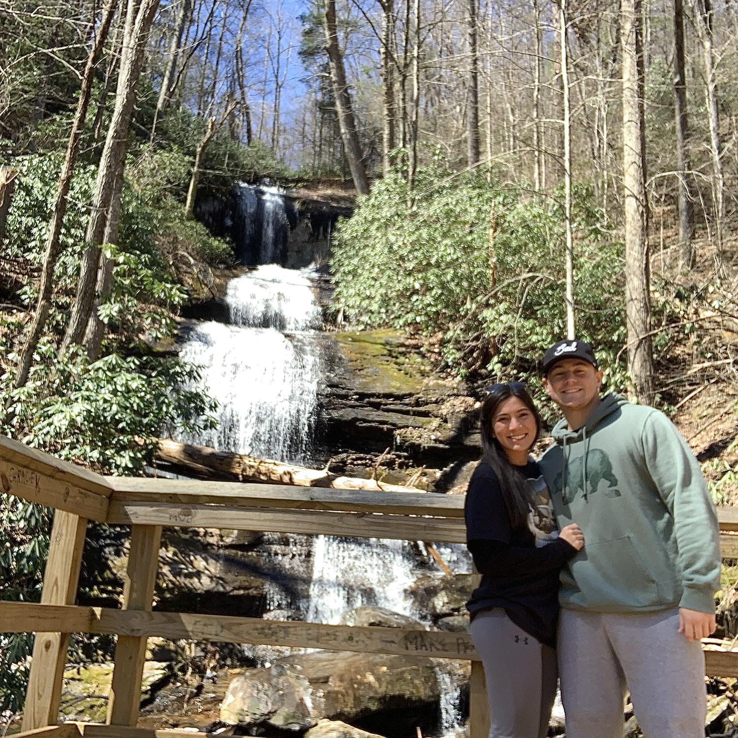 Our first vacation together to Helen, Georgia!