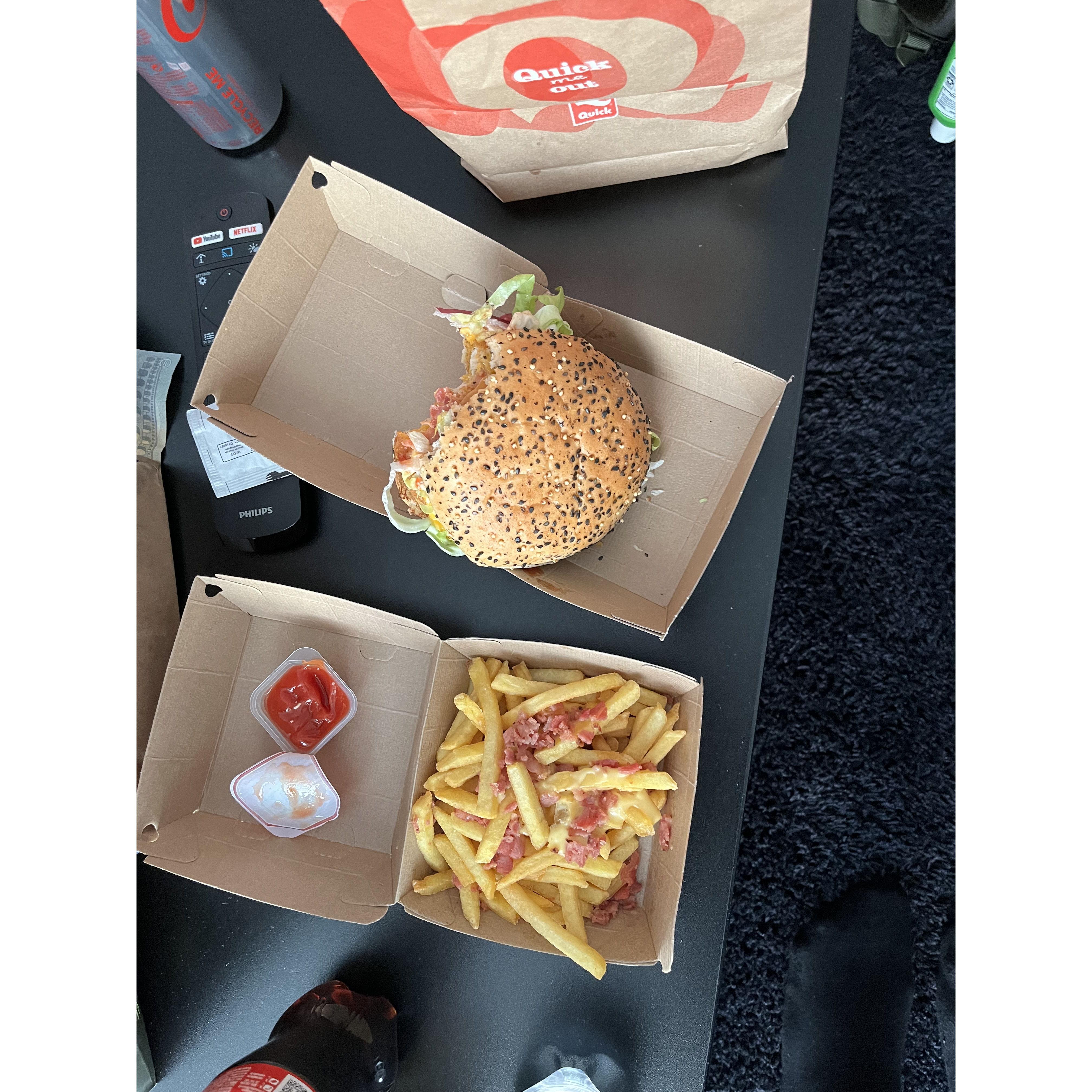 Fast food Brussels style! McDonalds who???