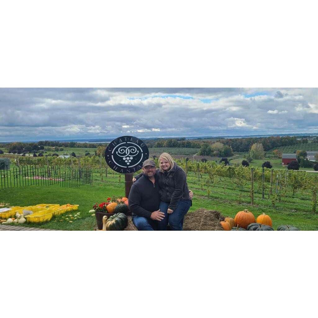 Wine tasting in Traverse City.