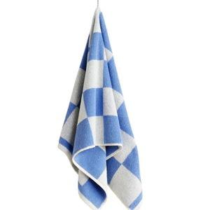 HAY Check hand towel, 50 x 90 cm, sky blue