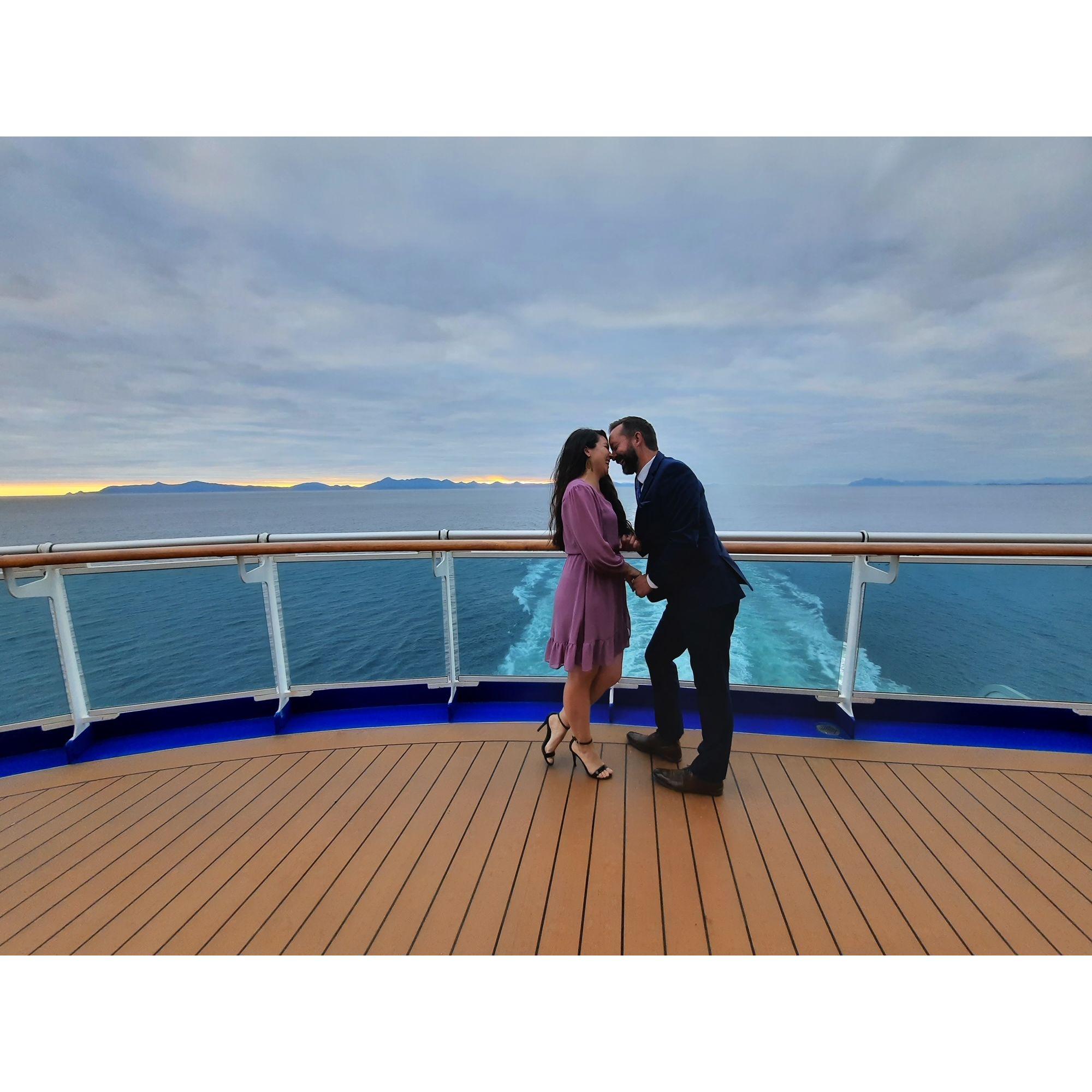 Alaskan cruise formal night (June 2023)