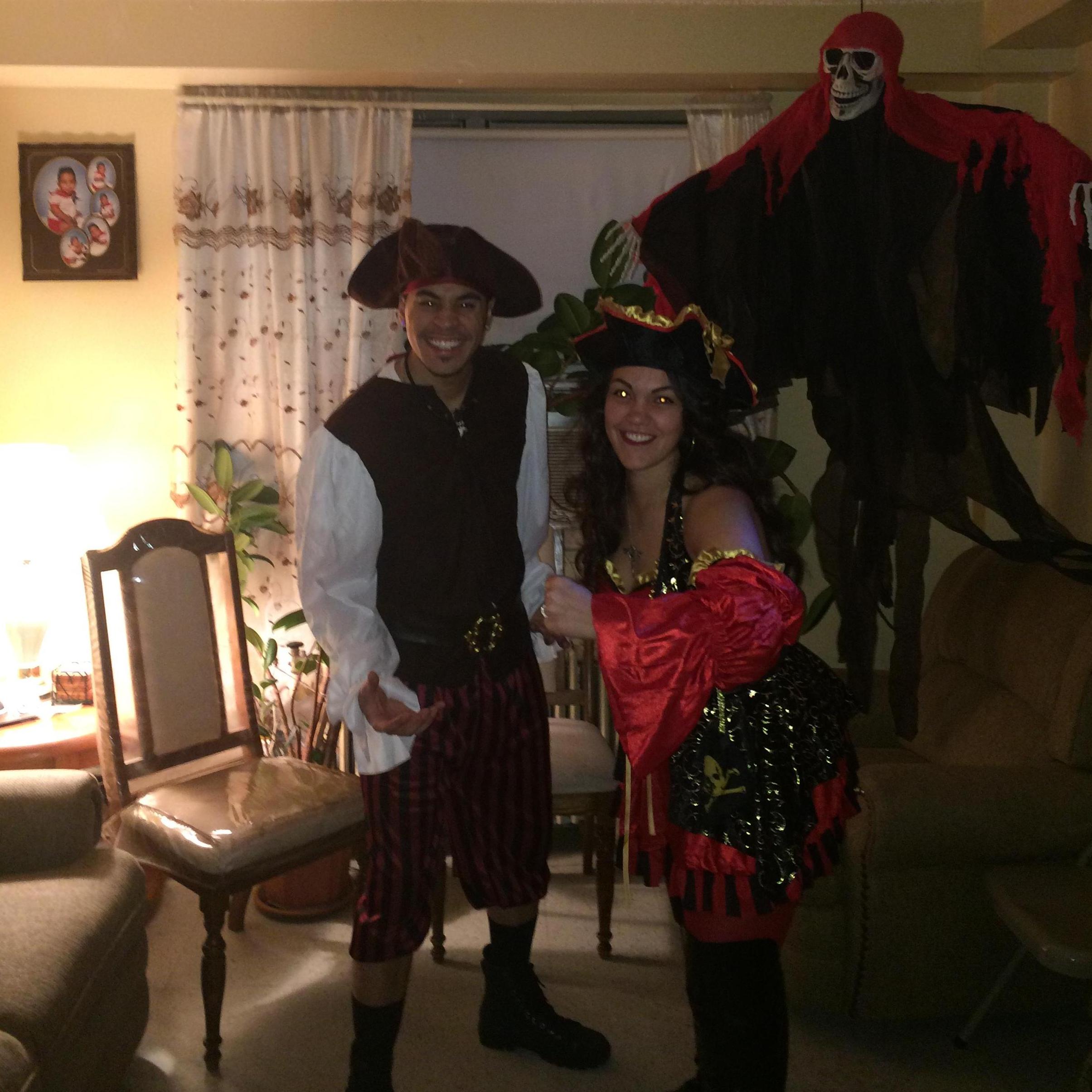 First halloween party we threw, 2016
