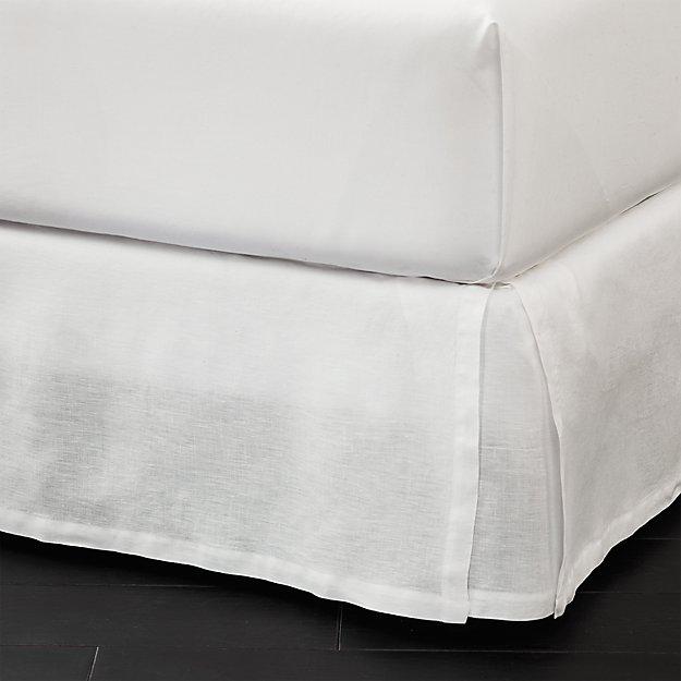 Linen Low Profile Queen Bedskirt