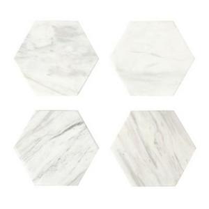 Marble Stackable Coasters White - Set of 4 - Threshold™