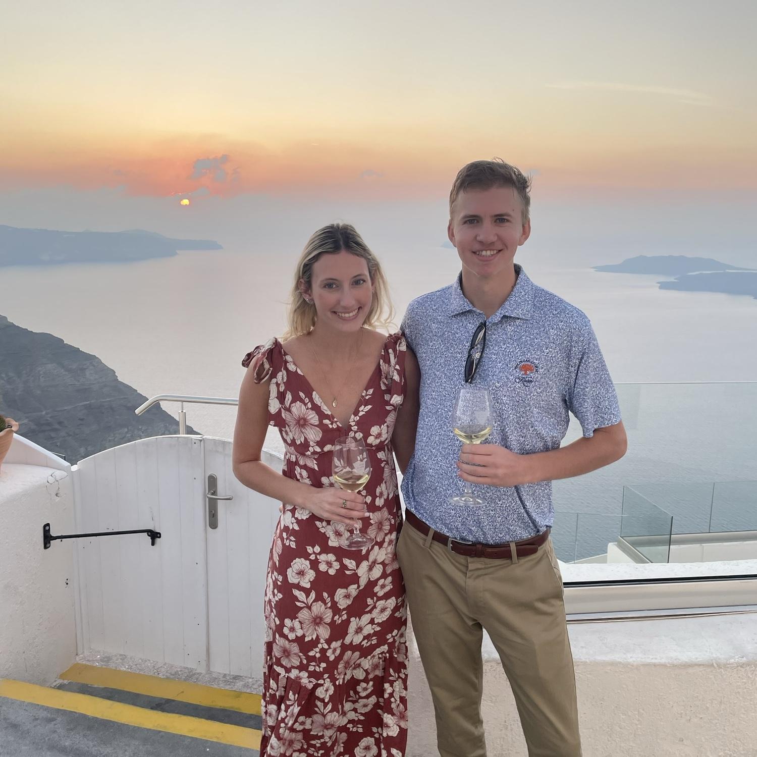 Our first international trip together! 🇬🇷